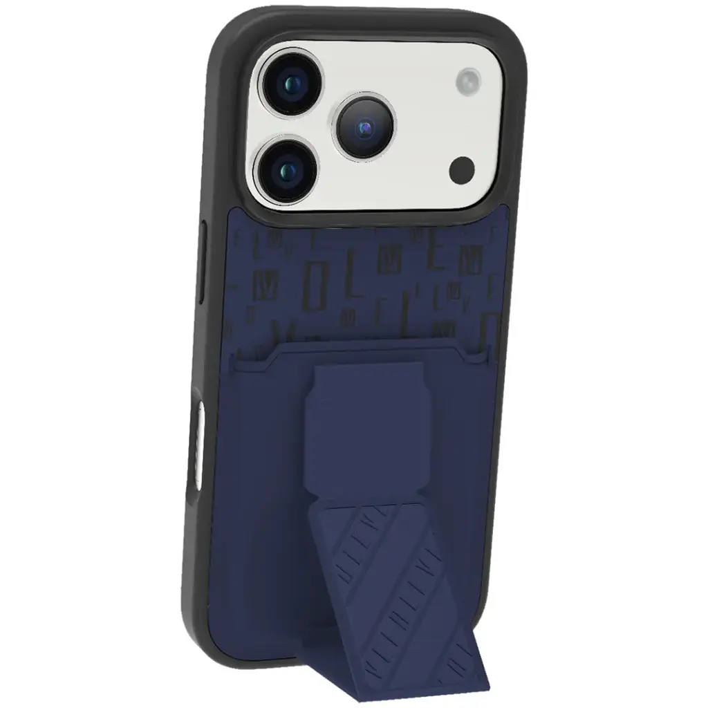 Levelo Morphix Gripstand Case With Cardholder for iPhone 17 Pro/Pro Ma